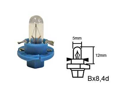 Plastsokliga pirn, 1.8W (Bx8.4D)