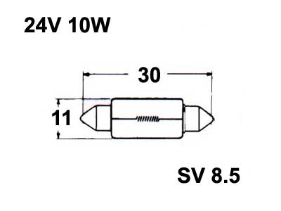 Pulkpirn, 10W, (SV8.5)