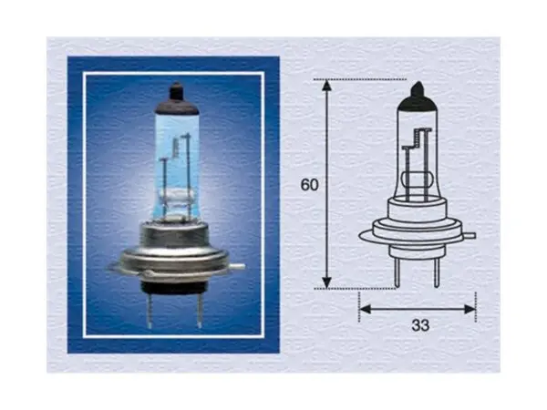 Magneti Marelli halogeenpirn H7, 70 W