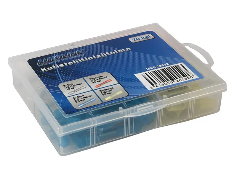 Autoline termokahanevate juhtmeotsade komplekt, 70tk 2
