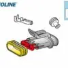Autoline pistik karp sari, Superseal, 1569-20104
