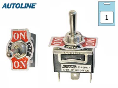 Autoline hooblüliti, blisterpakendis, ON-OFF-ON