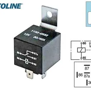 Autoline lülitusrelee, 12 V, 1569-20141