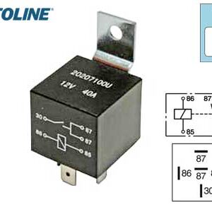 Autoline lülitusrelee, 12 V, 1569-20142