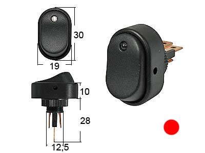 Autoline klahvlüliti, 0-1, 12 V, 1570-30087