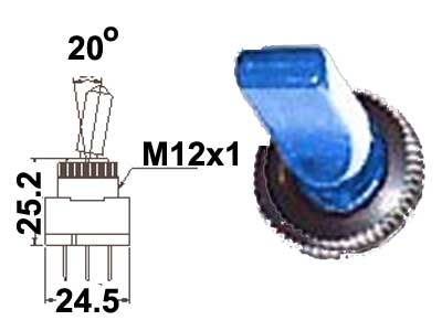 Autoline hooblüliti blister, ON-OFF, 12 V, 1570-30102
