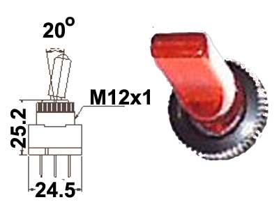 Autoline hooblüliti blister, ON-OFF, 12 V