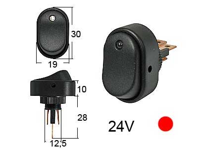 Autoline klahvlüliti, 0-1, 24 V