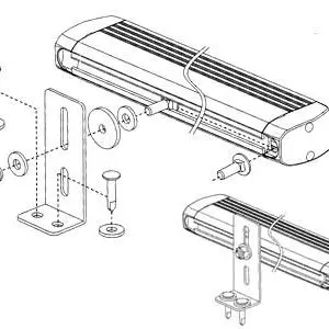 Axixtech kinnitusjalg, 1603-140738 2