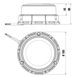 OPTIBEAM DARK PHANTOM, 165×80 mm 5