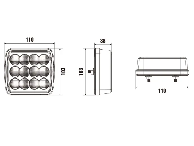 Optibeam LED tagatuli 6