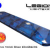 Axixtech LED vilkurpaneel, Legion, 1245×331 mm, sinine, 12 V