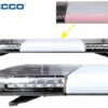 ECCO LED vilkurpaneel, 1070×280 mm, kollane, 12-24 V, 1603-165010