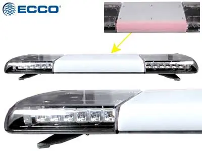 ECCO LED vilkurpaneel, 1070×280 mm, kollane, 12-24 V, 1603-165010
