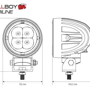 Alternative view of Bullboy Agriline 60w