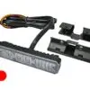 Axixtech LED märgutuli, MS6, 107×24 mm, punane, 12-24 V
