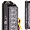 Axixtech LED märgutuli, MS6V, ECE-R65, 128×28 mm, punane, 11-30 V