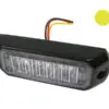 Axixtech LED märgutuli, MS3, 86×27 mm, kollane, 12-24 V