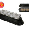 Axixtech LED märgutuli, M36, 122×41 mm, kollane, 12-24 V, 1603-300533