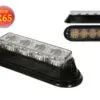 Axixtech LED märgutuli, M36, 122×41 mm, kollane, 12-24 V, 1603-300533