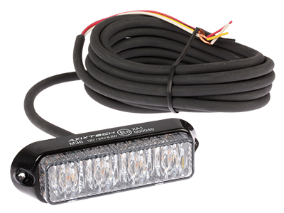 Axixtech LED märgutuli, M36, 122×41 mm, kollane, 12-24 V, 1603-3005339