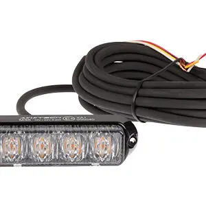 Axixtech LED märgutuli, M36, 122×41 mm, kollane, 12-24 V, 1603-3005339 2