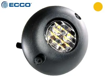 ECCO LED märgutuli, 38×16 mm, kollane, 10-30 V
