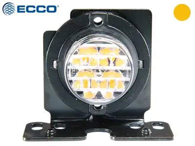 ECCO LED märgutuli, 38×16 mm, kollane, 10-30 V 3