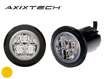 Axixtech LED märgutuli, UR03, kollane, 12-24 V