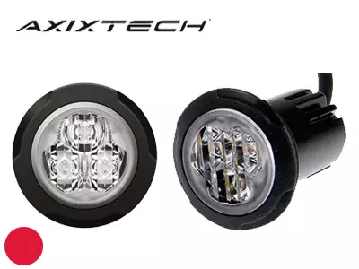 Axixtech LED märgutuli, UR03, punane, 12-24 V