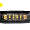 Axixtech LED märgutuli, 99×35 mm, kollane, 12-24 V