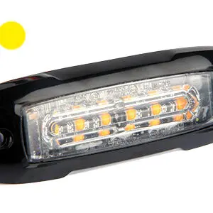 Axixtech LED märgutuli, 99×35 mm, kollane, 12-24 V 2