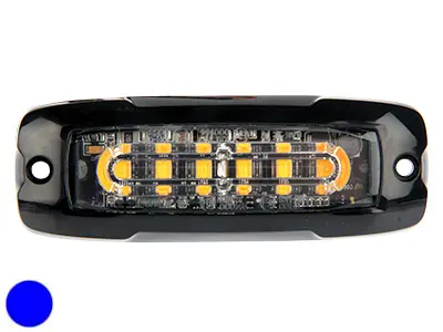Axixtech LED märgutuli, 99×35 mm, sinine, 12-24 V