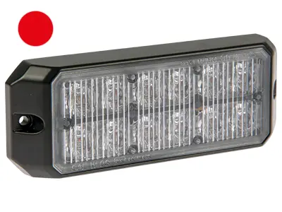 Axixtech LED märgutuli, MS26, 132×49 mm, punane, 11-30 V