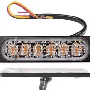 Axixtech LED märgutuli, ST6, 112×28 mm, punane, 12-24 V, 1603-30058511