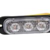 Axixtech LED märgutuli, superõhuke, ST3, 86×27 mm, kollane, 12-24 V