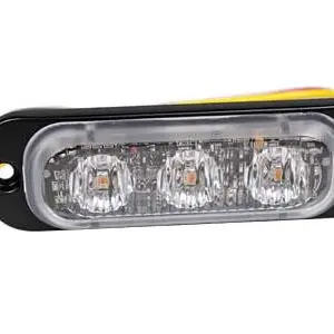 Axixtech LED märgutuli, superõhuke, ST3, 86×27 mm, punane, 12-24 V