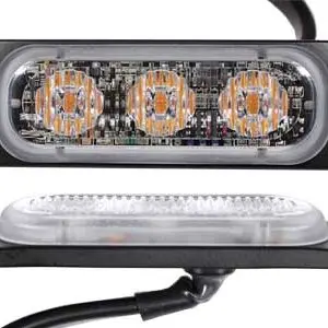 Axixtech LED märgutuli, superõhuke, ST3, 86×27 mm, punane, 12-24 V 2