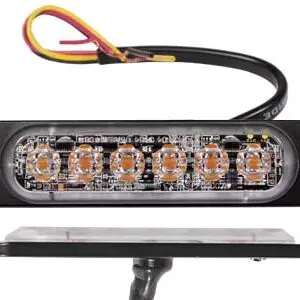 Axixtech LED märgutuli, ST6V, 112×28 mm, sinine, 12-24 V