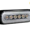 Axixtech LED märgutuli, HB6, 132×50 mm, kollane, 12-24 V, 1603-300597