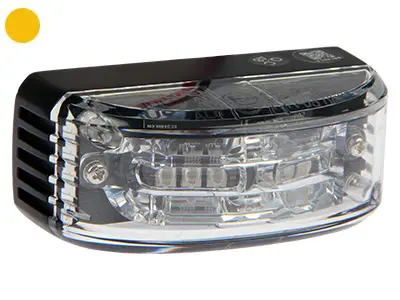 Axixtech LED märgutuli, AL6, 74×35 mm, kollane, 11-30 V