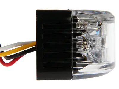 Axixtech LED märgutuli, AL6, 74×35 mm, kollane, 11-30 V 3