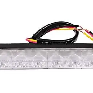 Axixtech LED märgutuli, ES6, 129×16 mm, valge, 12-24 V 2