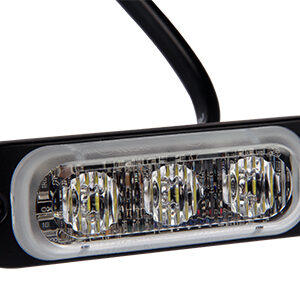 Axixtech LED märgutuli, superõhuke, ST3, 86×27 mm, valge, 12-24 V 2