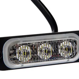 Axixtech LED märgutuli, superõhuke, ST3, 86×27 mm, valge, 12-24 V 2