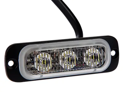 Axixtech LED märgutuli, superõhuke, ST3, 86×27 mm, valge, 12-24 V 2