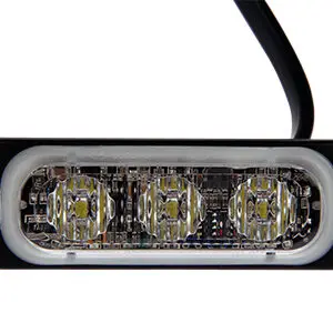 Axixtech LED märgutuli, superõhuke, ST3, 86×27 mm, valge, 12-24 V 3