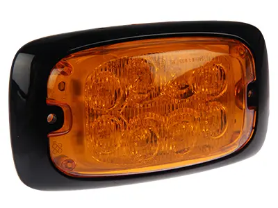 Axixtech LED märgutuli, R4, 122×70 mm, kollane, 12-24 V