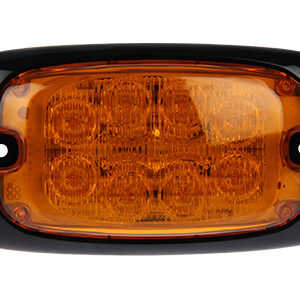 Axixtech LED märgutuli, R4, 122×70 mm, kollane, 12-24 V 2