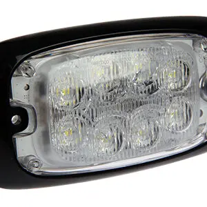 Axixtech LED märgutuli, R4, 122×70 mm, valge, 12-24 V